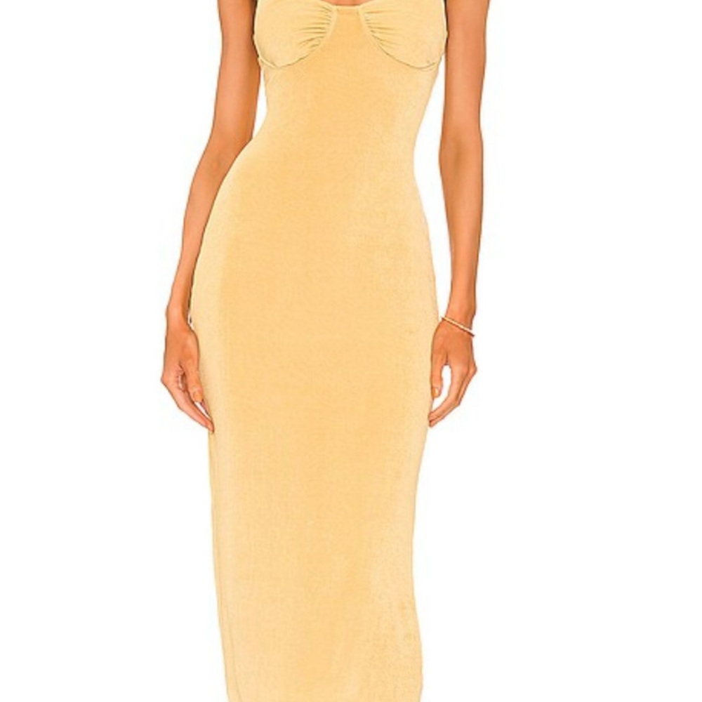 Elegant Yellow Dress